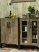 Antique Wood Furniture Storage Cabinet