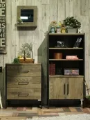 Antique Wood Furniture Storage Cabinet